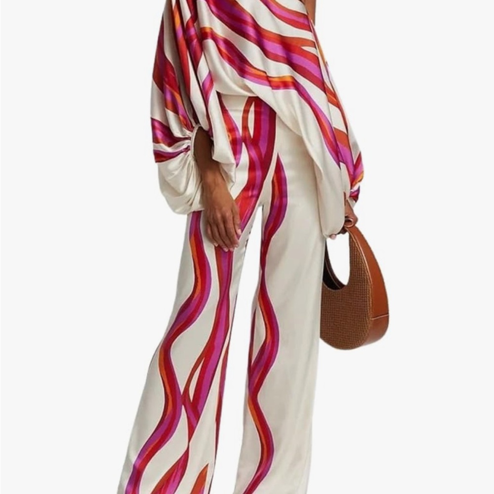 Multicolored Two Piece Outfit